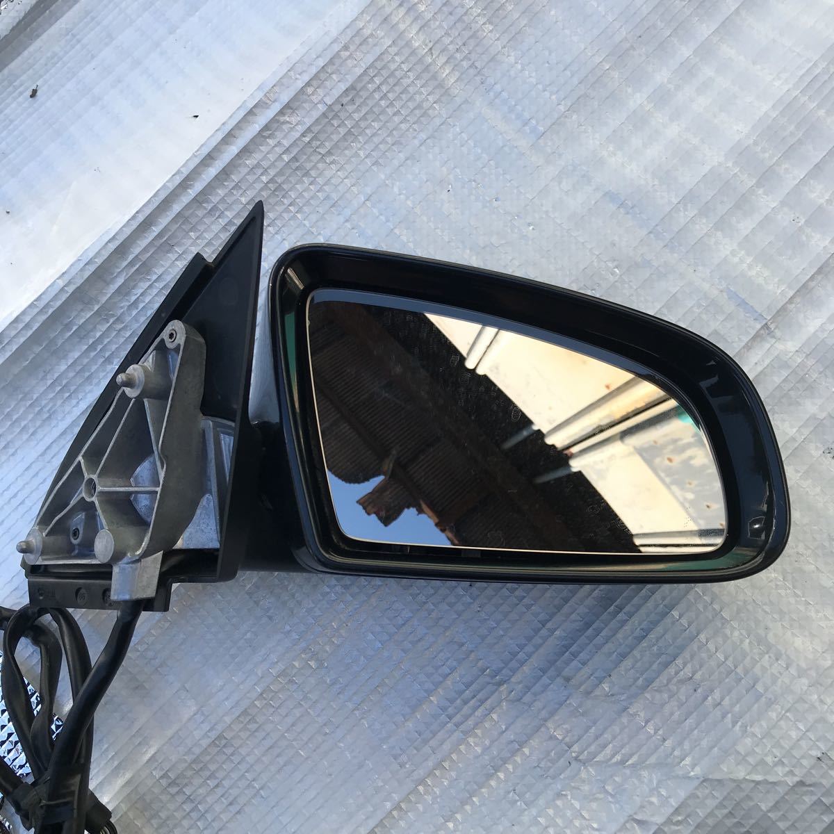  Audi 8EALT A4 right door mirror operation verification ending prompt decision black 