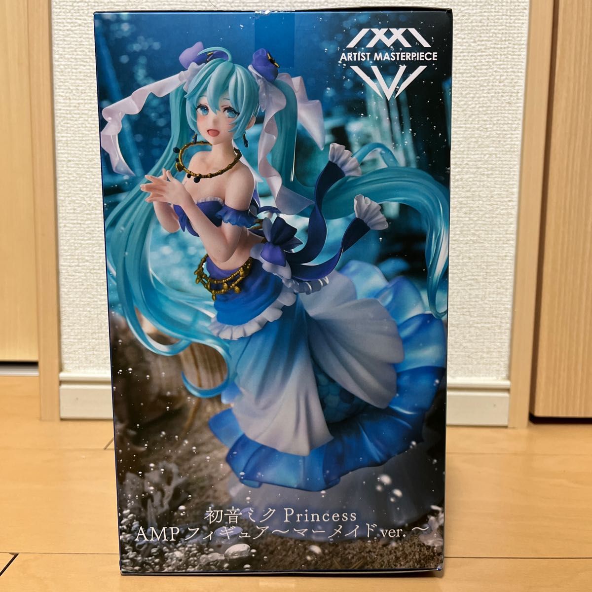 初音ミク AMP クリームソーダ フィギュア プライズ 美品 美少女-