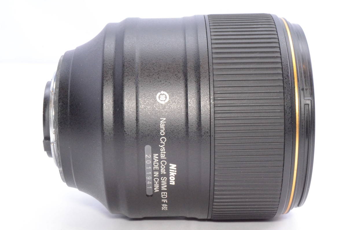 超美品★Nikon ニコン AF-S NIKKOR 105mm f/1.4E ED フルサイズ対応 単焦点レンズ★元箱付き 10207_画像5