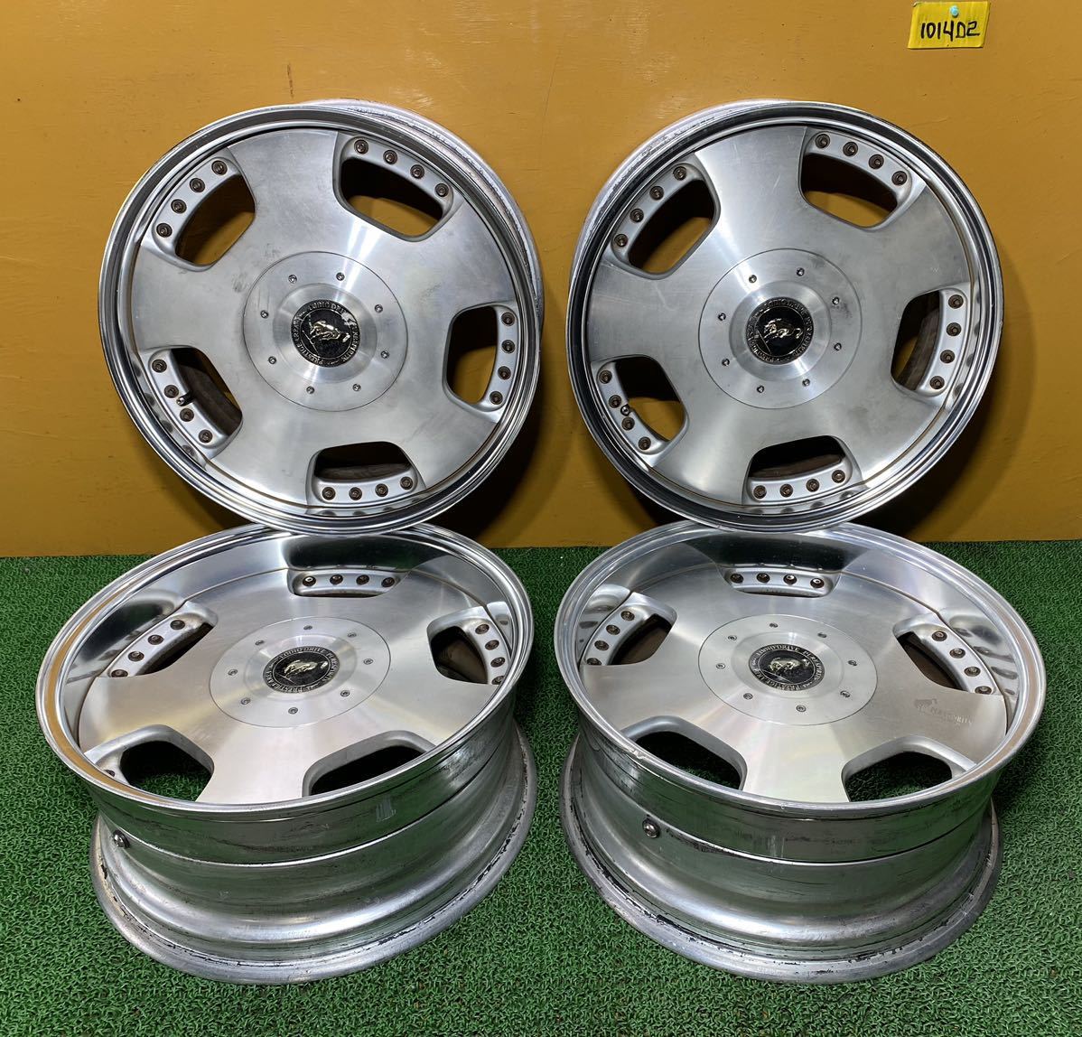 ☆深リム LODIO DRIVE ロデオ ドライブ PURE SPRITS 【18×8.0J +20, +21 PCD: 139.7×6H ハブ径: 108mm】☆4本セット_画像1