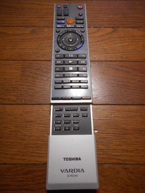 TOSHIBA VARDIA　SE-R0290　HDD/DVDレコーダー用 リモコン　東芝_画像2