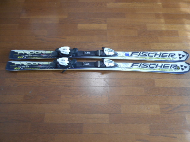 Fischer Progressor 7＋ 165cm dual radius system　FISCHER FS-10 ビンディング　カービングスキー　フィッシャー プログレッサー_画像1