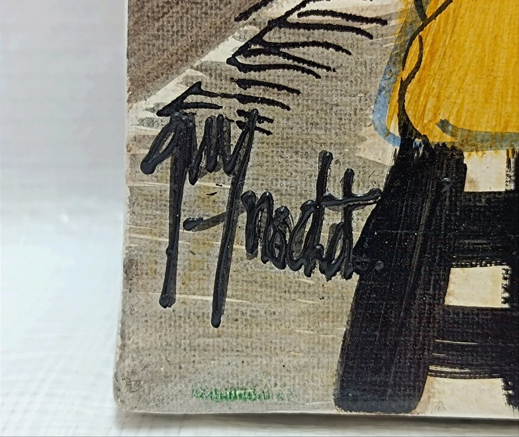 フランス Guy NOCHET・ガイ ノチェット 在銘サインあり 風景画油絵 フランス Guy NOCHET・ガイ ノチェット 在銘サインあり 風景画油絵
