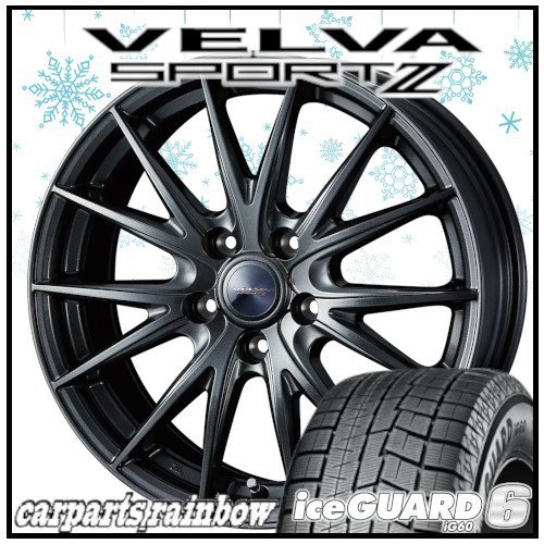 ★ヨコハマタイヤ アイスガードシックス/ IG60 225/60R17＆VELVA SPORTⅡ 17×7.0J 5/100 1本価格★XV★