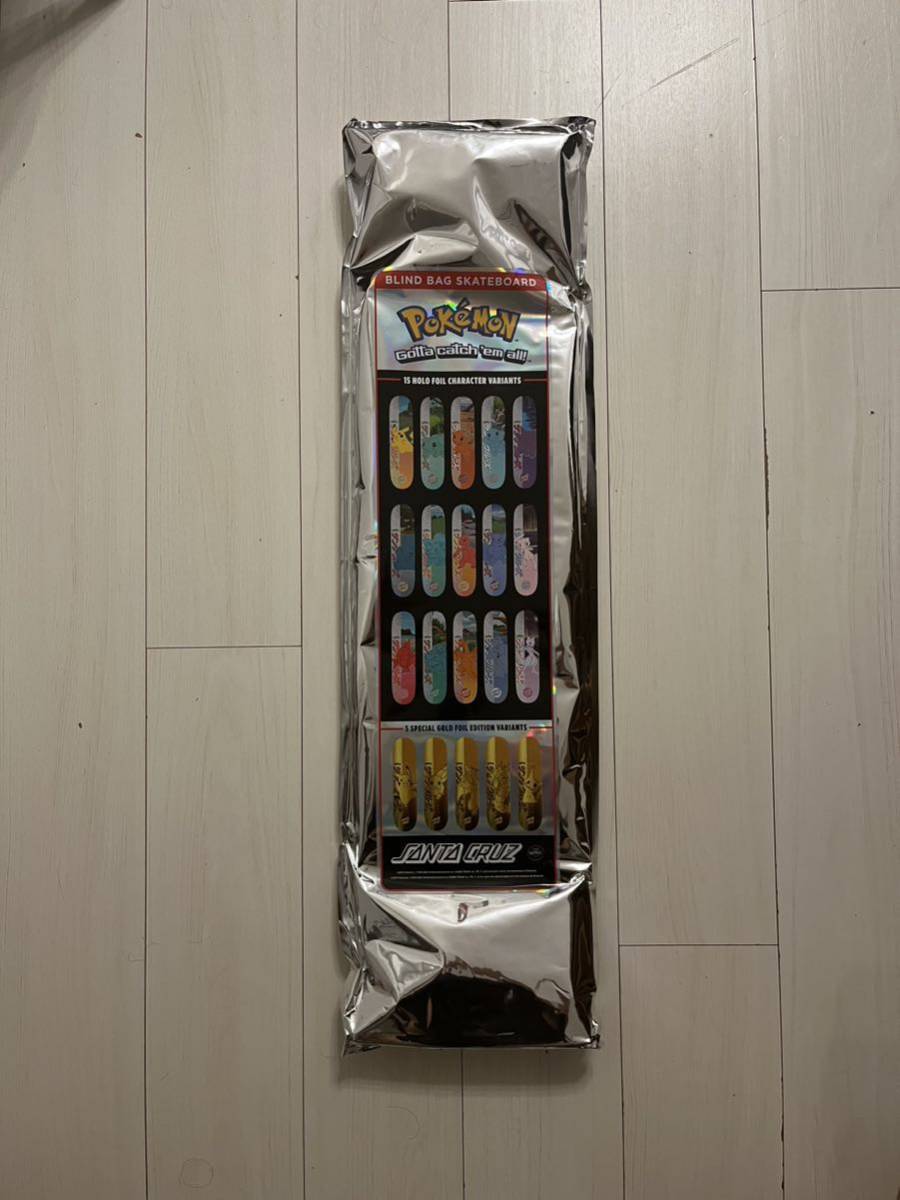 Pokmon & Santa Cruz Collection PoKeMoN BLIND BAG SKATEBOARD Pokmon & Santa Cruz Collection PoKeMoN BLIND BAG SKATEBOARD