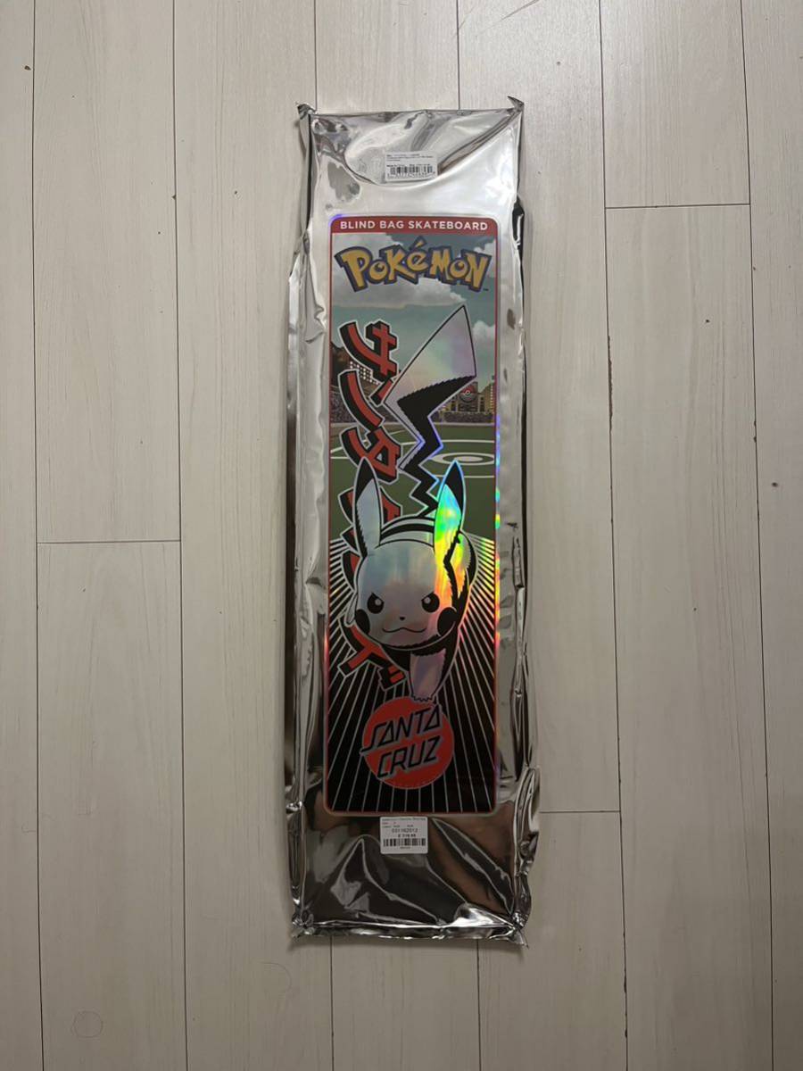 Pokmon & Santa Cruz Collection PoKeMoN BLIND BAG SKATEBOARD Pokmon & Santa Cruz Collection PoKeMoN BLIND BAG SKATEBOARD
