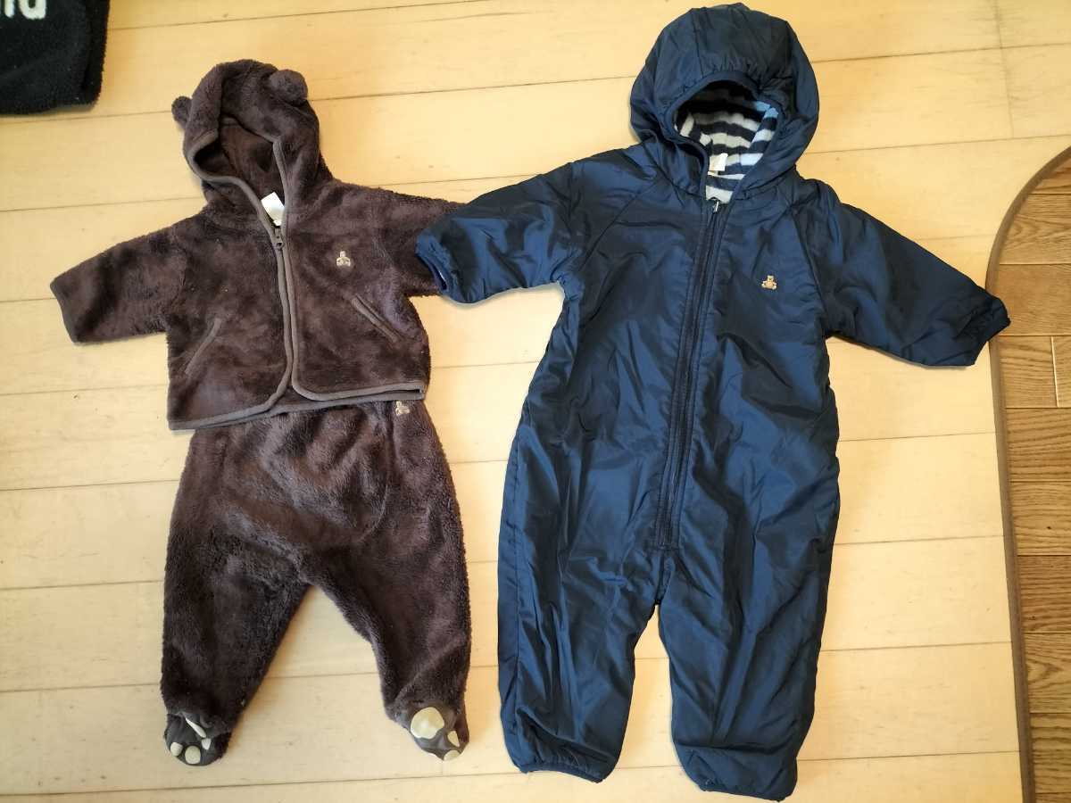 24 sheets together man autumn winter spring clothes baby clothes 70-80 size brand great number Miki House / Beams / Ralf / Familia /his Mini hat /GAP/ new goods have 