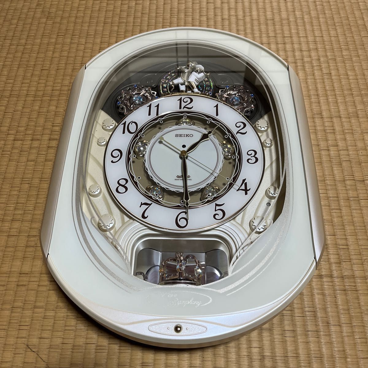 SEIKO ウェーブシンフォニー 電波時計 掛け時計 からくり時計 SEIKO ウェーブシンフォニー 電波時計 掛け時計 からくり時計