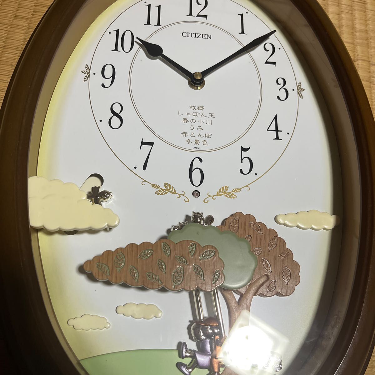 シチズン 掛け時計 メロディ からくり時計 ジャンク 2点セット シチズン 掛け時計 メロディ からくり時計 ジャンク 2点セット