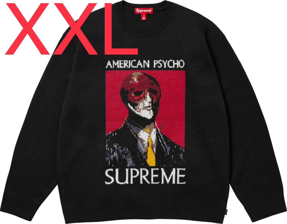 Supreme American Psycho Sweater Black XXL シュプリーム アメリカンサイコ セーター ブラック Yahoo!フリマ（旧）