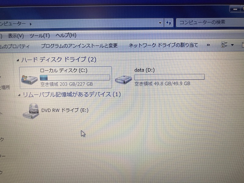 T☆ノートパソコン FUJITSU A574/M /Core i5-4310M 2.70GHz/メモリ2GB/HDD320GB/Office 2010/Win7 Pro/訳あり[K0413R6 1F-1］_画像7