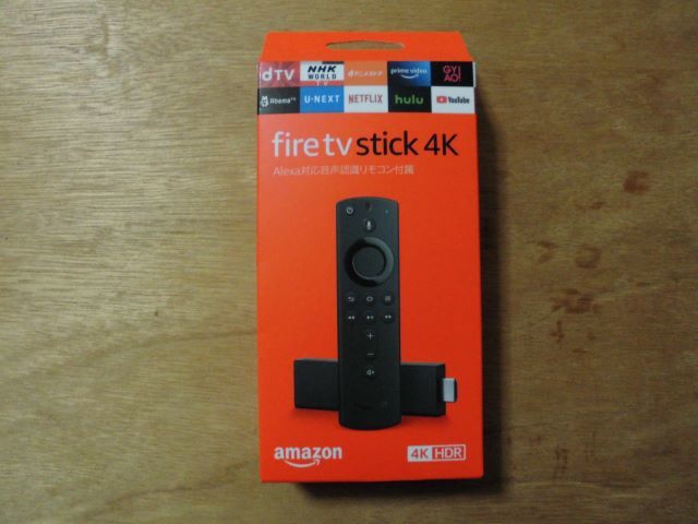 アマゾン　amazon fire tv stick 4K 付属品完備_画像1