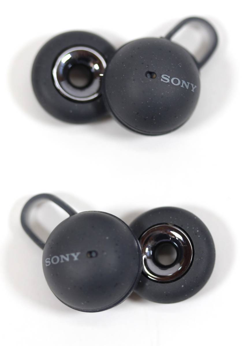 Y5925＃◆中古美品◆SONY ソニー LinkBuds ワイヤレスステレオヘッドセット WF-L900HM グレー_画像3