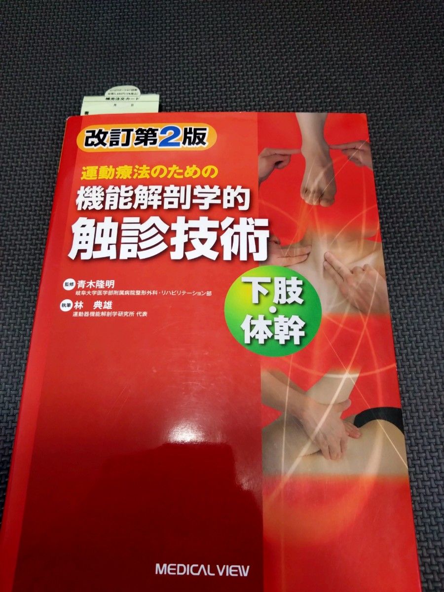 機能解剖学的触診技術下肢体幹　理学療法士　作業療法士国家試験実習必見