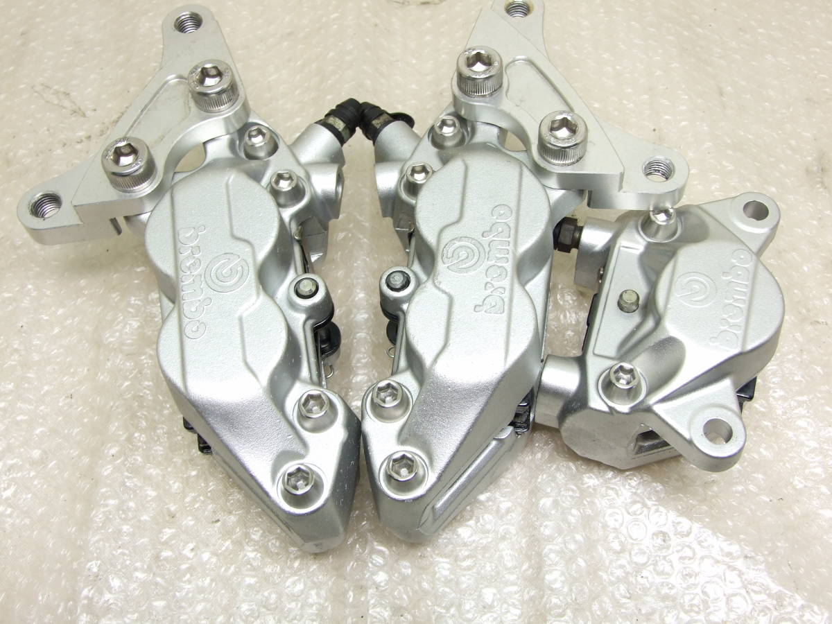 GSX1300R Hayabusa HAYABUSA Hayabusa silver specification Brembo set unused pad inspection GSF1200 Inazuma 1200 GSX-R1000 ZRX1200 XJR1200 GPZ900R Z