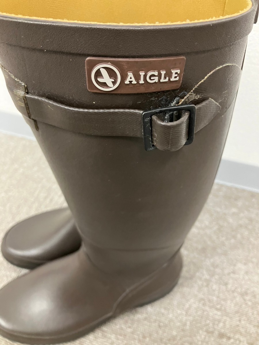 AIGLE レインブーツ ラバーブーツサイズ 36約23cm_画像2