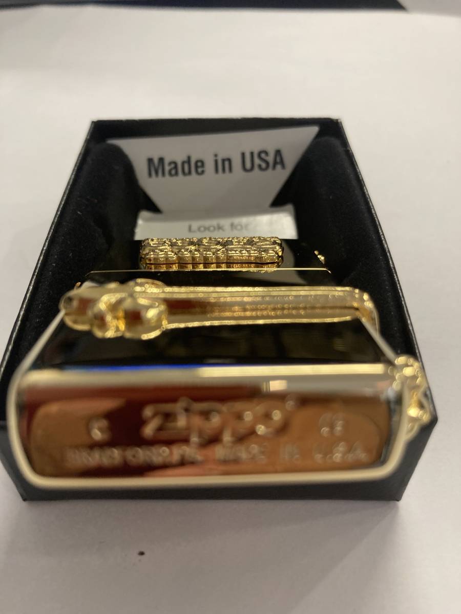 未使用　Zippo COOLS クールス クロスロゴ GO USA 希少 レア デッドストック 2000年代製造_画像2