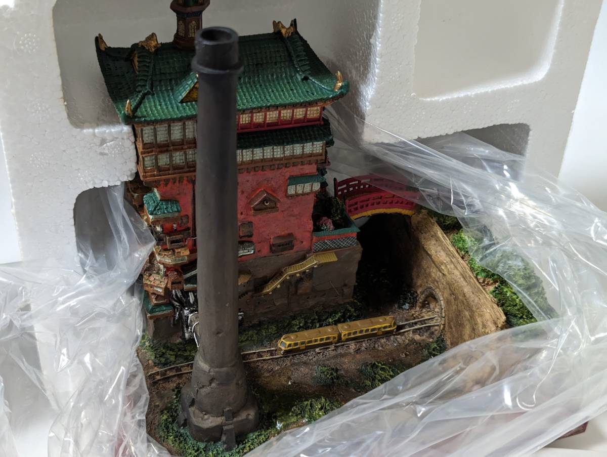 スタジオジブリ 千と千尋の神隠しの 油屋 ジオラマ 宮崎駿 フィギュア