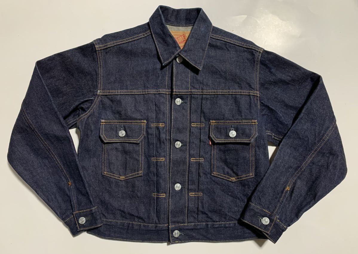 セールの通販 初期 旧DENIME ORIZZONTI 革パッチ ジージャン 2nd 42