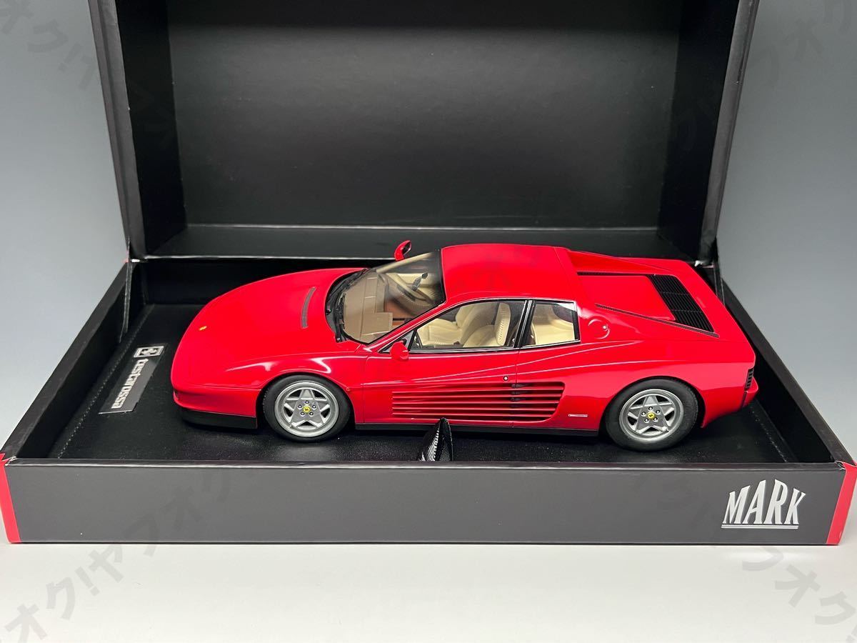 込】MARK 1/18 フェラーリ テスタロッサ 1989 レッド ホビー 込】MARK 1/18 フェラーリ テスタロッサ 1989 レッド ホビー