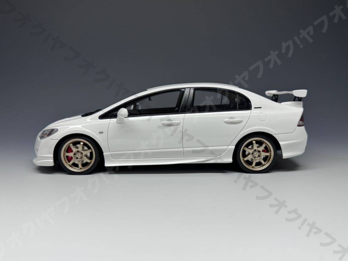 【込】Otto 1/18 ホンダ シビック タイプR FD2 無限 ホワイト オットーモービル mobile OTM941 Honda Civic  Type Mugen