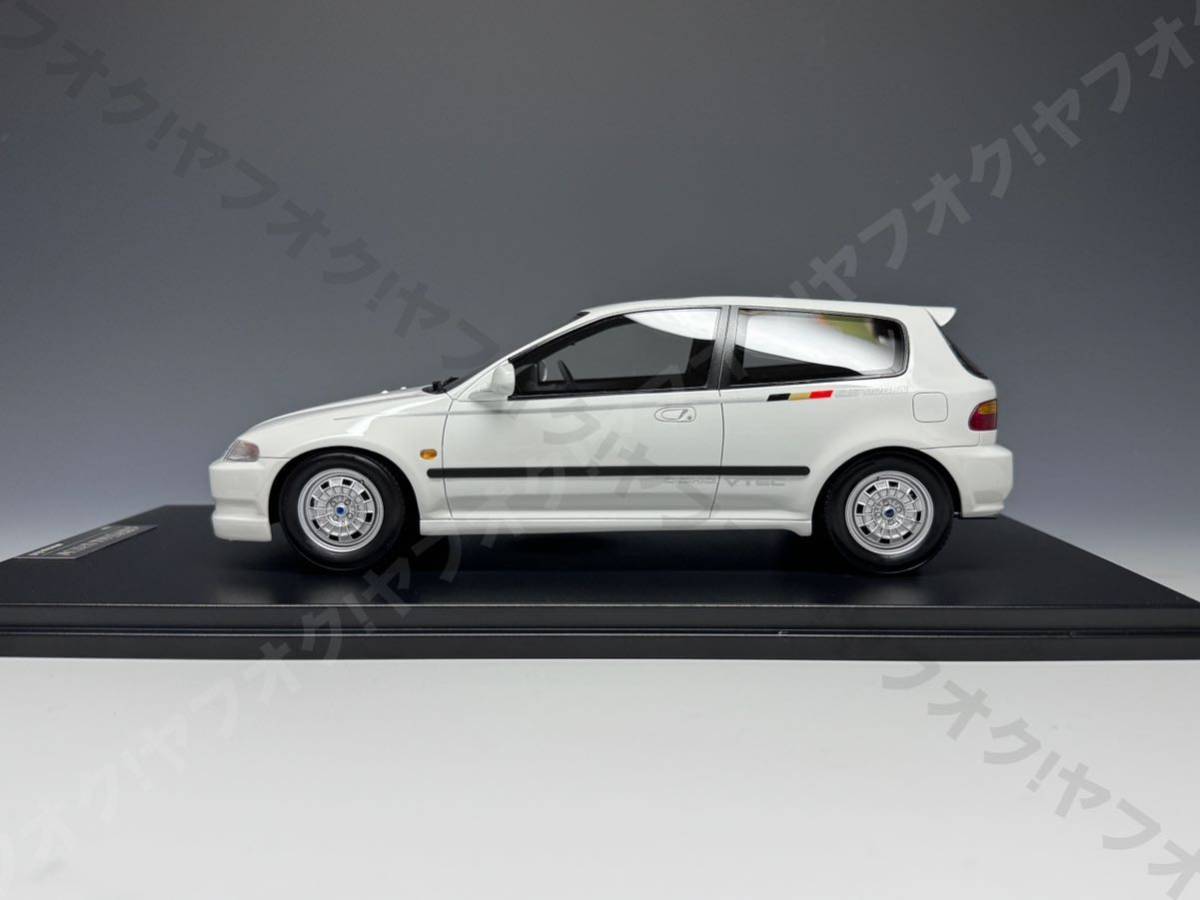 【込】ワンモデル 1/18 ホンダ シビック EG6 無限 チャンピオンシップ ホワイト Honda Civic MUGEN Onemodel 17C02-01_画像1