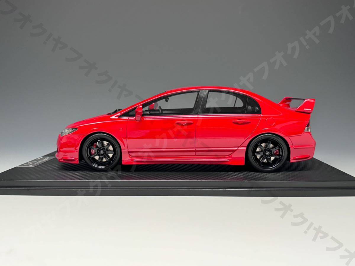 【込】ワンモデル 1/18 ホンダ シビック FD2 無限 RR レッド Honda Civic MUGEN Onemodel 17B10-03_画像1