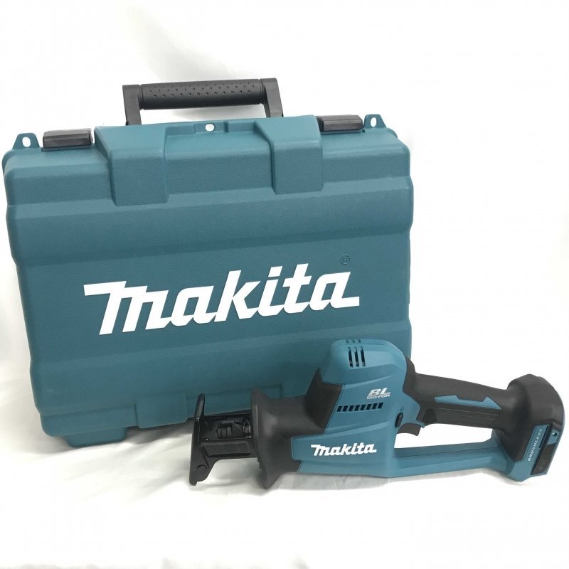 未使用 ｍａｋｉｔａ マキタ １８Ｖ ６．０Ａｈ 充電器付き 充電式 レシプロソー バッテリー２個 ＪＲ１８９ＤＲＧＸ 電動工具/225
