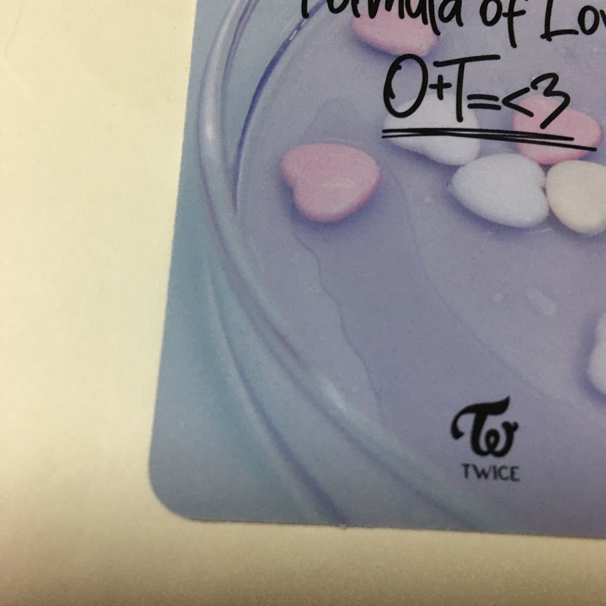 TWICE　サナ　トレカ　Formula of Love　O＋T≦３　Result file ver.　CD封入トレカ　フォトカード　SANA　K-POP_画像9