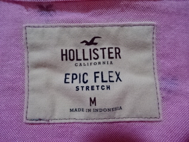 ●HOLLISTER ホリスター 長袖シャツ M●1025●_画像2