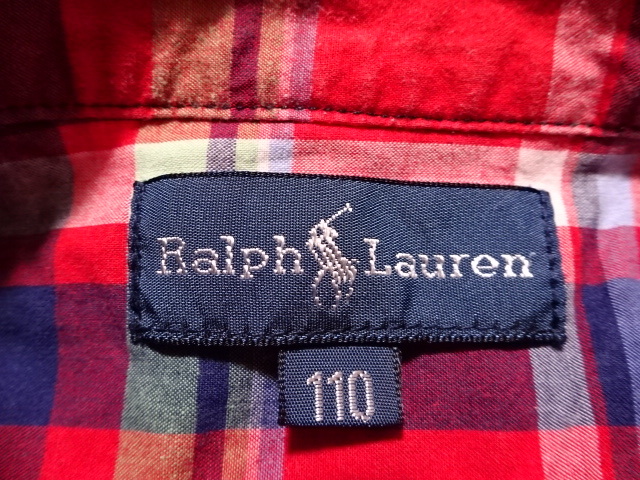 ●ラルフローレン RALPH LAUREN 長袖シャツ 110 ●1028●_画像2