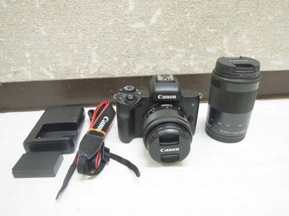 特売 IS 15-45mm EF-M ダブルズームキット M2 Kiss EOS Canon キャノン