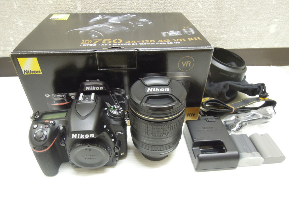 特価商品 VR 4G 24-120 D750 Nikon ニコン 美品 2495) Kit デジタル