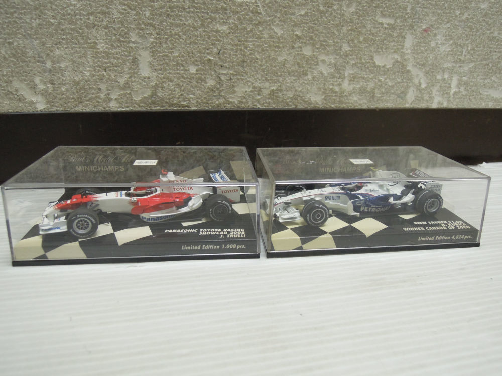 2646) MINICHAMPSミニチャンプス 1/43 F1 プロスト/ピケ/バトン/佐藤琢磨/トゥルーリ/クビサ　ホンダ マクラーレン ウィリアムズ 7点セット_画像3