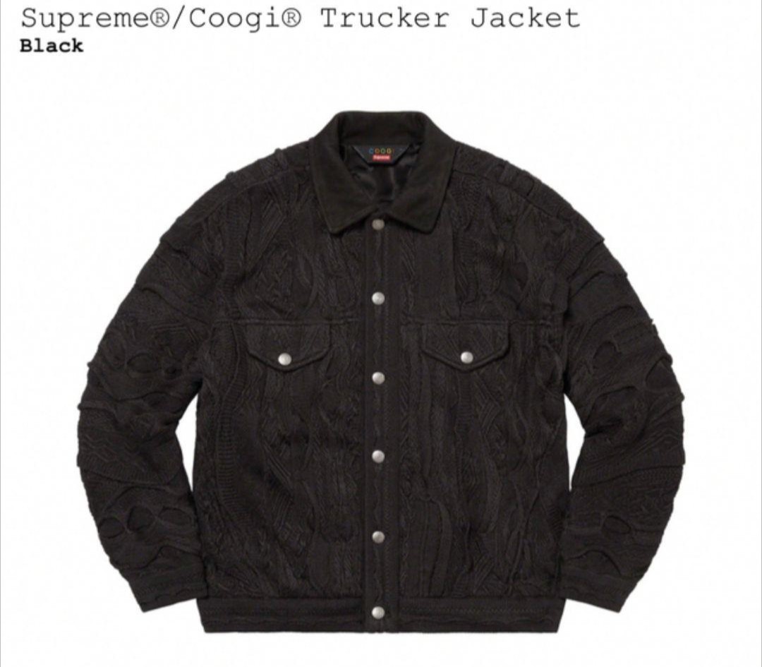 Supreme / Coogi Trucker Jacket Black Yahoo!フリマ（旧）-