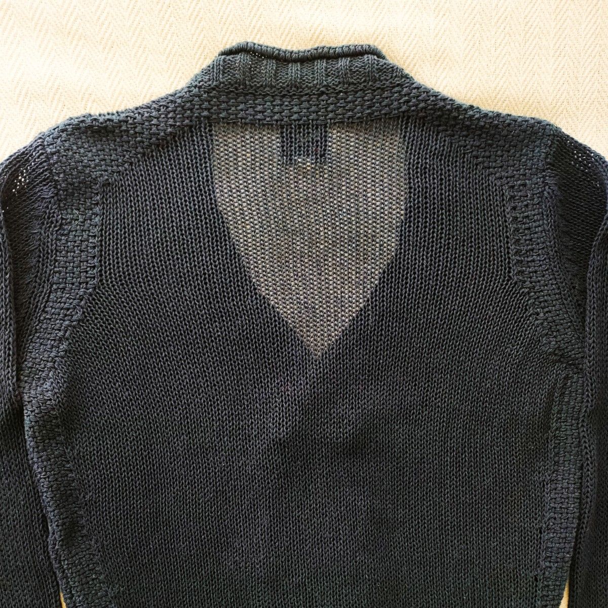 【美品】DIESELディーゼル TRICOT & CO CARDIGAN ニット 長袖カーディガン メンズM ネイビー 高級 レア