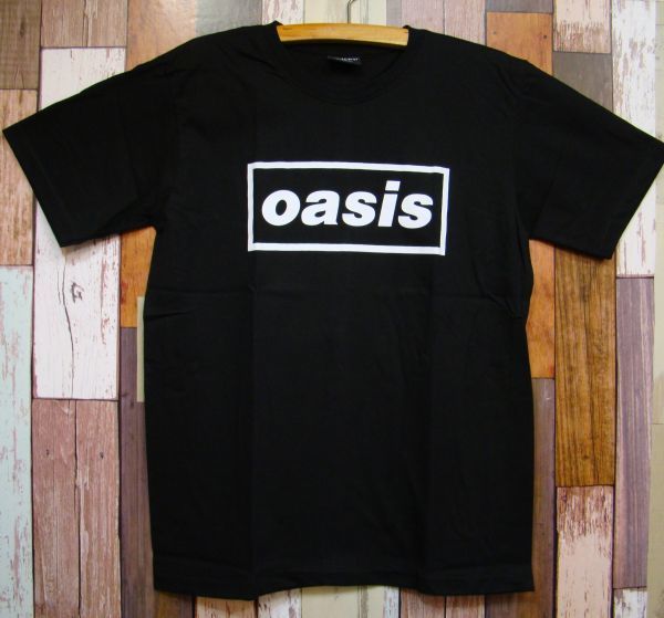 【送料無料】L★新品ロゴ【Oasis】オアシス★BWT★プリントTシャツの画像1