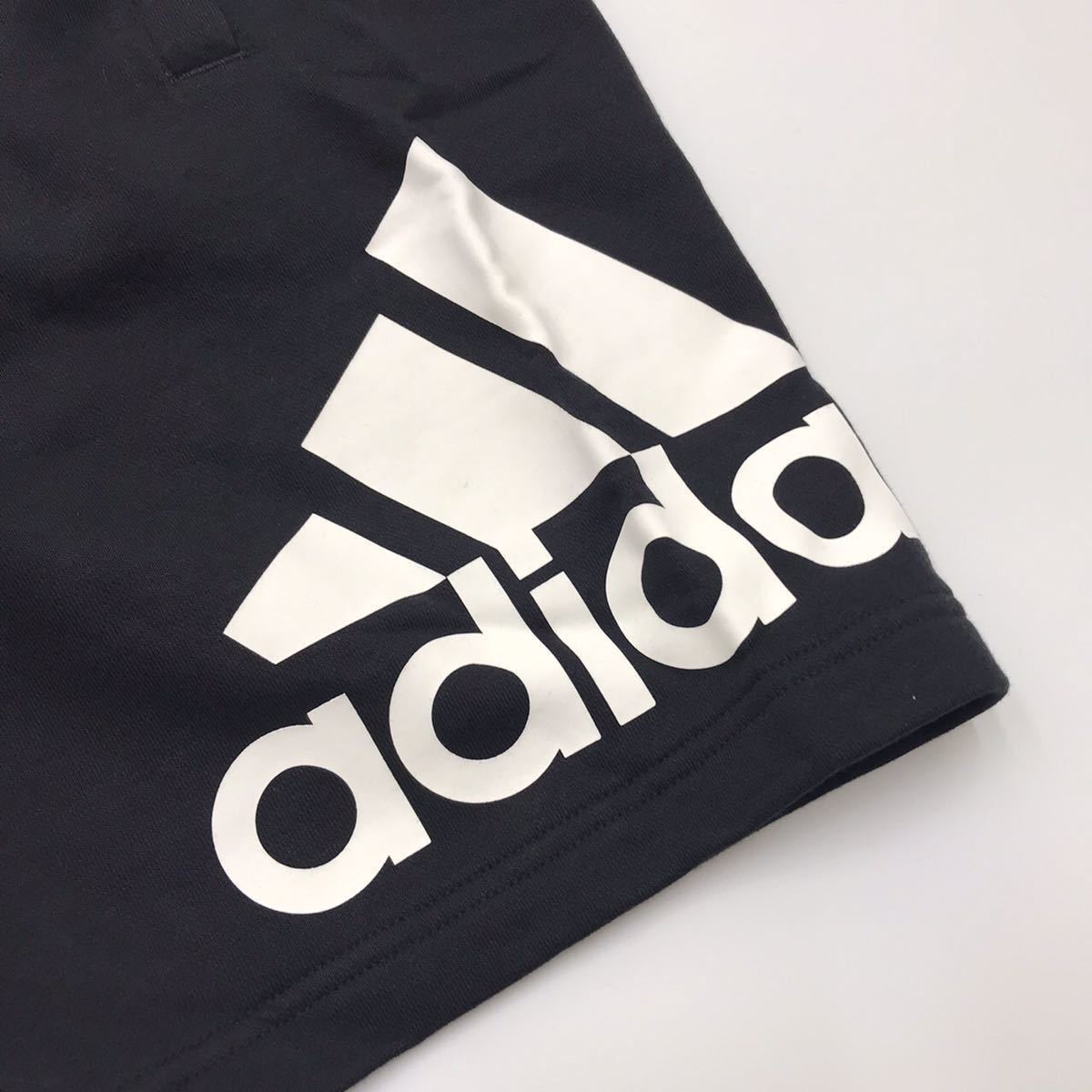 adidas adidas BVA79-BK0937CD8268トレーニングビッグロゴTシャツ上下セット M_画像2