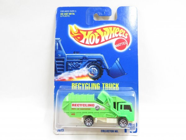 （n135）ホットウィール RECYCLING TRUCK リサイクリング トラック No.143 新品未開封・同梱可_画像1