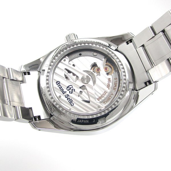 83 送料無料 3ヶ月保証付き 磨き済み 美品 本物 人気 Grand Seiko グランドセイコー スプリングドライブ SBGA201 9R65 メンズ 時計