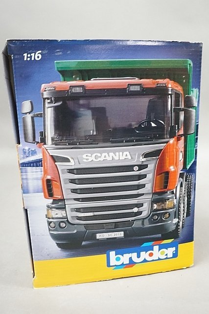 BRUDER ブルーダー 1/16 SCANIA スカニア Tip up トラック 03550_画像9