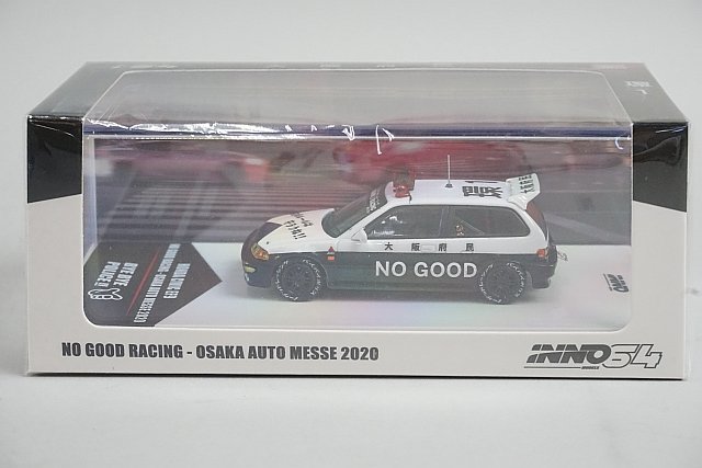 INNO64 1/64 Honda ホンダ シビック EF9 No Good Racing 大阪オートメッセ 2020 IN64-EF9-JDM06_画像2