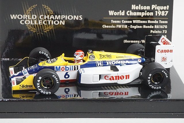 PMA ミニチャンプス 1/43 Williams Honda ウィリアムズホンダ FW11B