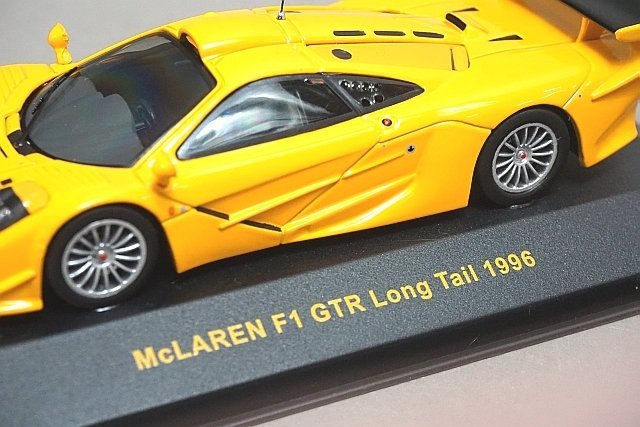 IXO イクソ 1/43 McLaren マクラーレン F1 GTR ロングテイル 1996 オレンジ MOC086_画像3