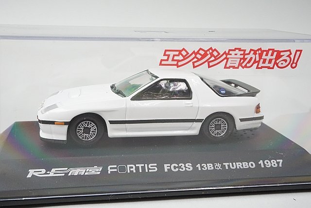 IWAYA イワヤ 1/43 RE 雨宮 Fortis RX-7 FC3S 谷田部仕様 1987 スーパーサウンドプレミアム 8104-1_画像1