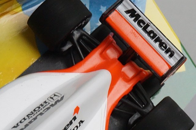 PMA ミニチャンプス 1/43 McLaren Honda マクラーレンホンダ MP4-6 A.セナ ドイツGP ワールドチャンピオン 1991 #1 セナコレ 540914391_画像3