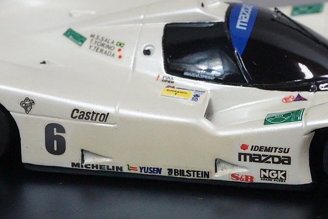 Arnage models アルナージュモデルズ 1/43 MAZDA マツダ MX-R01 ルマン 1992 #6 デスクトップタイプミニチュアカーシリーズ AL-004_画像3