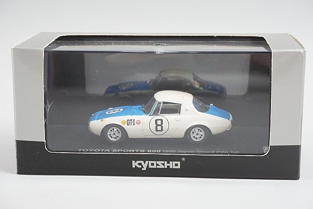 Kyosho 京商 1/43 Toyota トヨタ スポーツ800 日本グランプリ 1st. 1966 #8 03092E_画像6