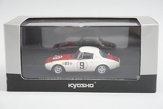 Kyosho 京商 1/43 Toyota トヨタ スポーツ800 日本GP 第3戦 1966 #9 03092F_画像5