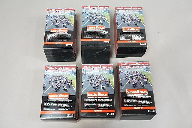 京商 1/32 2005鈴鹿8時間耐久ロードレースマシンシリーズ スズキ GSX-R1000 Moto Map SUPPLY #33 など6点セット_画像1